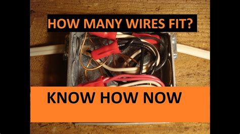 how many 14 2 wires in a junction box|maximum wires in junction box.